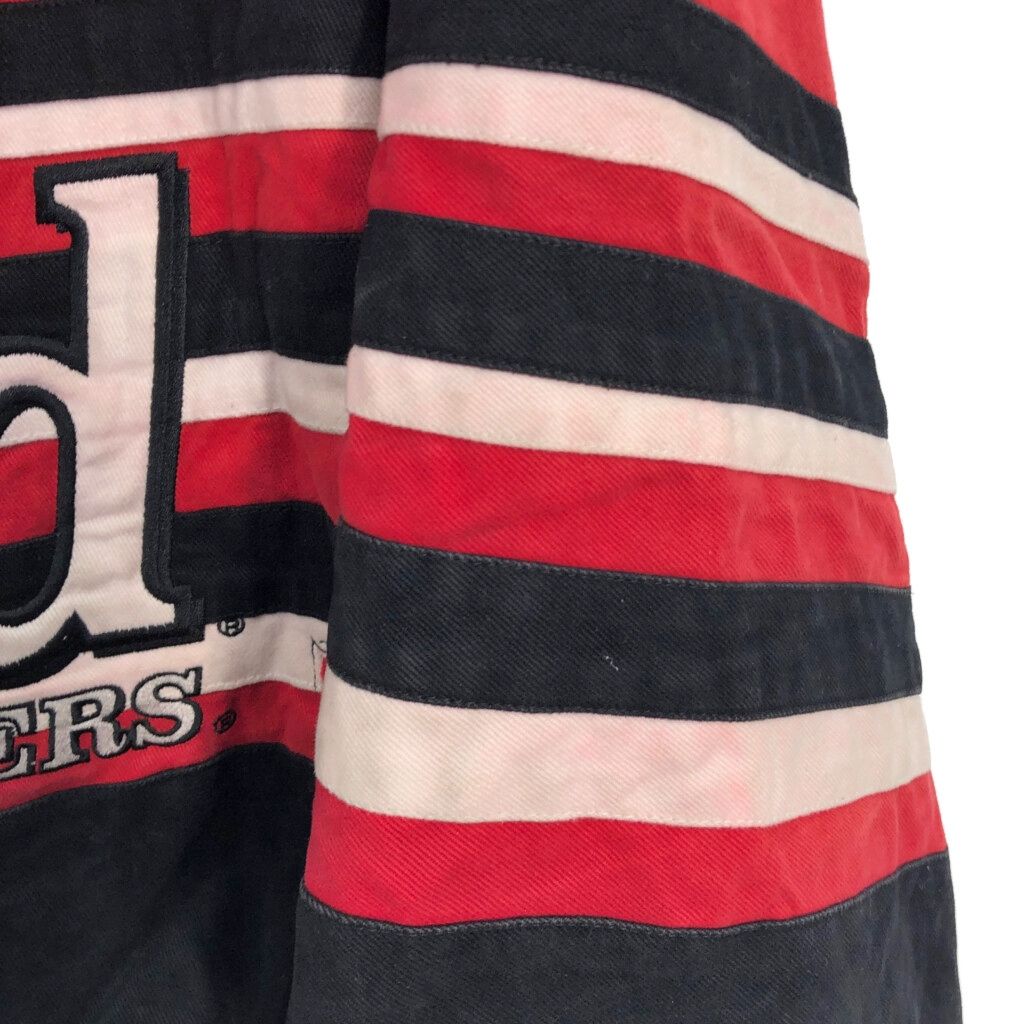 CHASE AUTHENTICS チェイス オーセンティック レーシングジャケット バドワイザー NASCAR レッド (メンズ XL) 中古 古着 R6508 CHASE AUTHENTICS チェイス オーセンティック レーシングジャケット