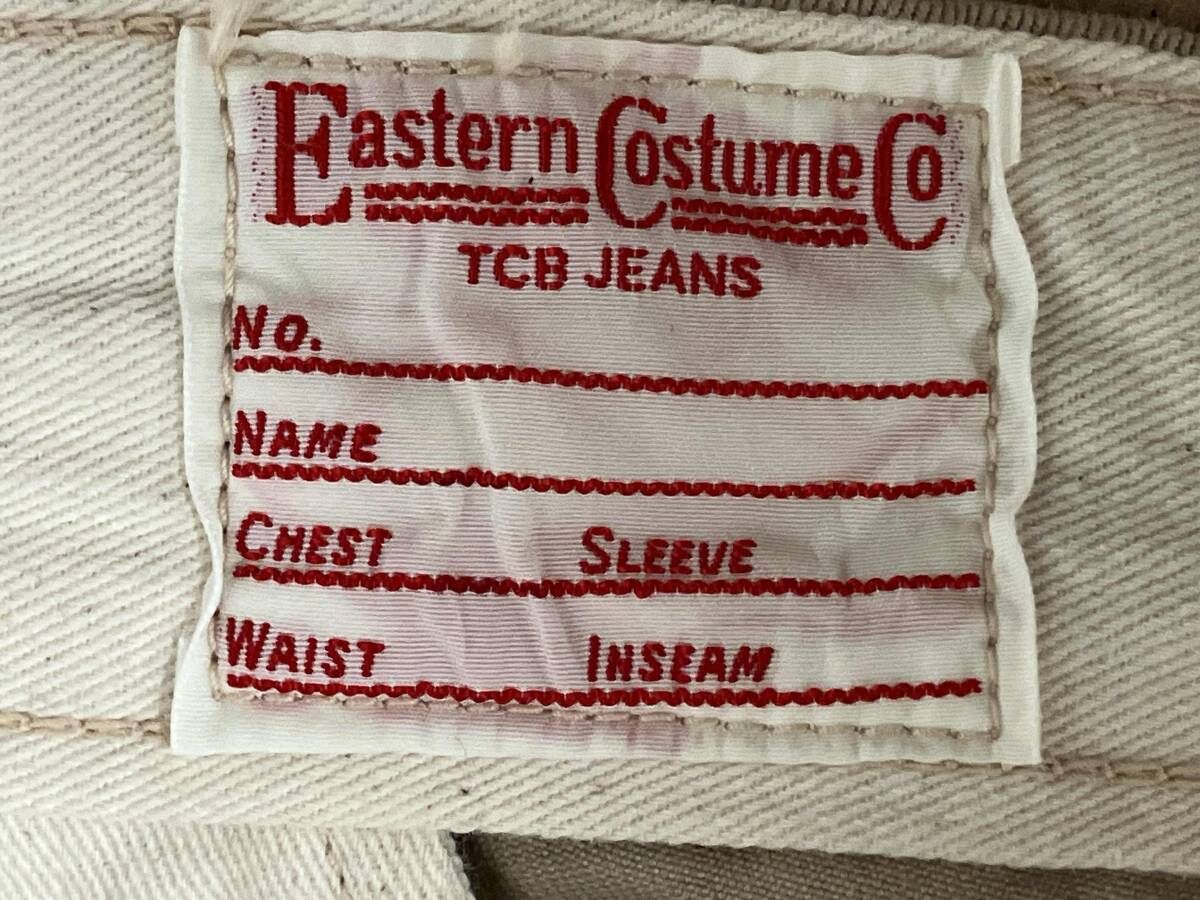 TCB jeans ティーシービー ジーンズ eastern costume company チノパン