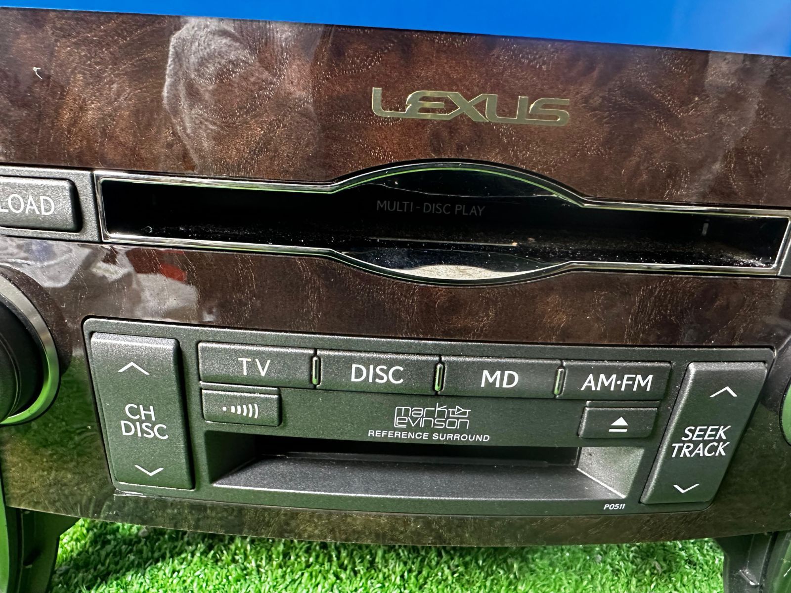 ZT-799] 純正 レクサス LS460 USF40 MD/CD/DISC/AM/FM/TV 86120-50E90 