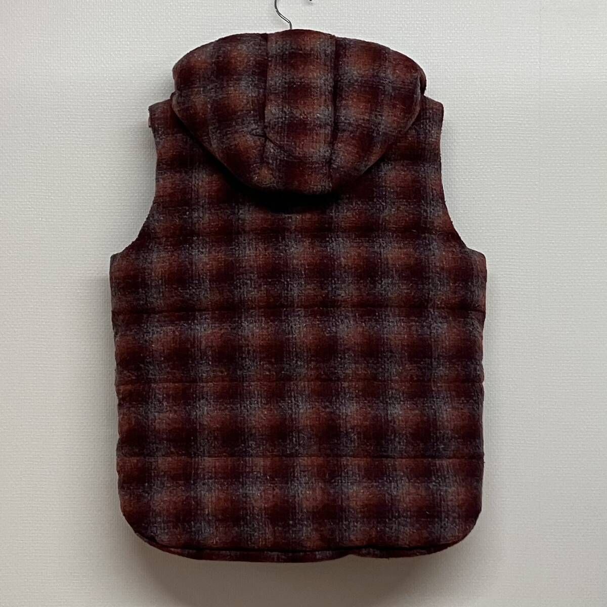 TATRAS DOWN VEST タトラス MTA13A4166 フラノウール ダウンベスト 赤