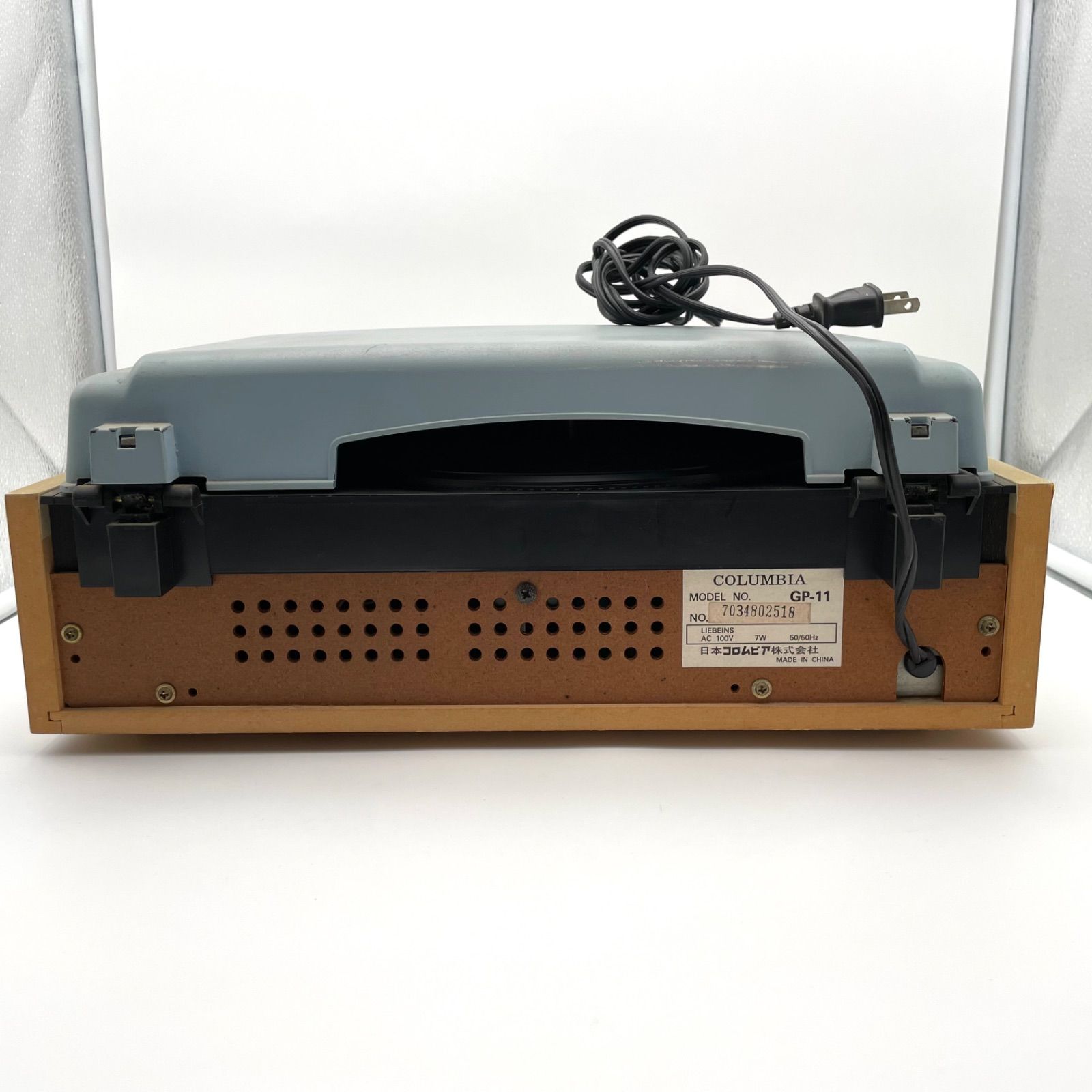 希少カラー COLUMBIA GP-11 レコードプレーヤー 電源OK - メルカリ