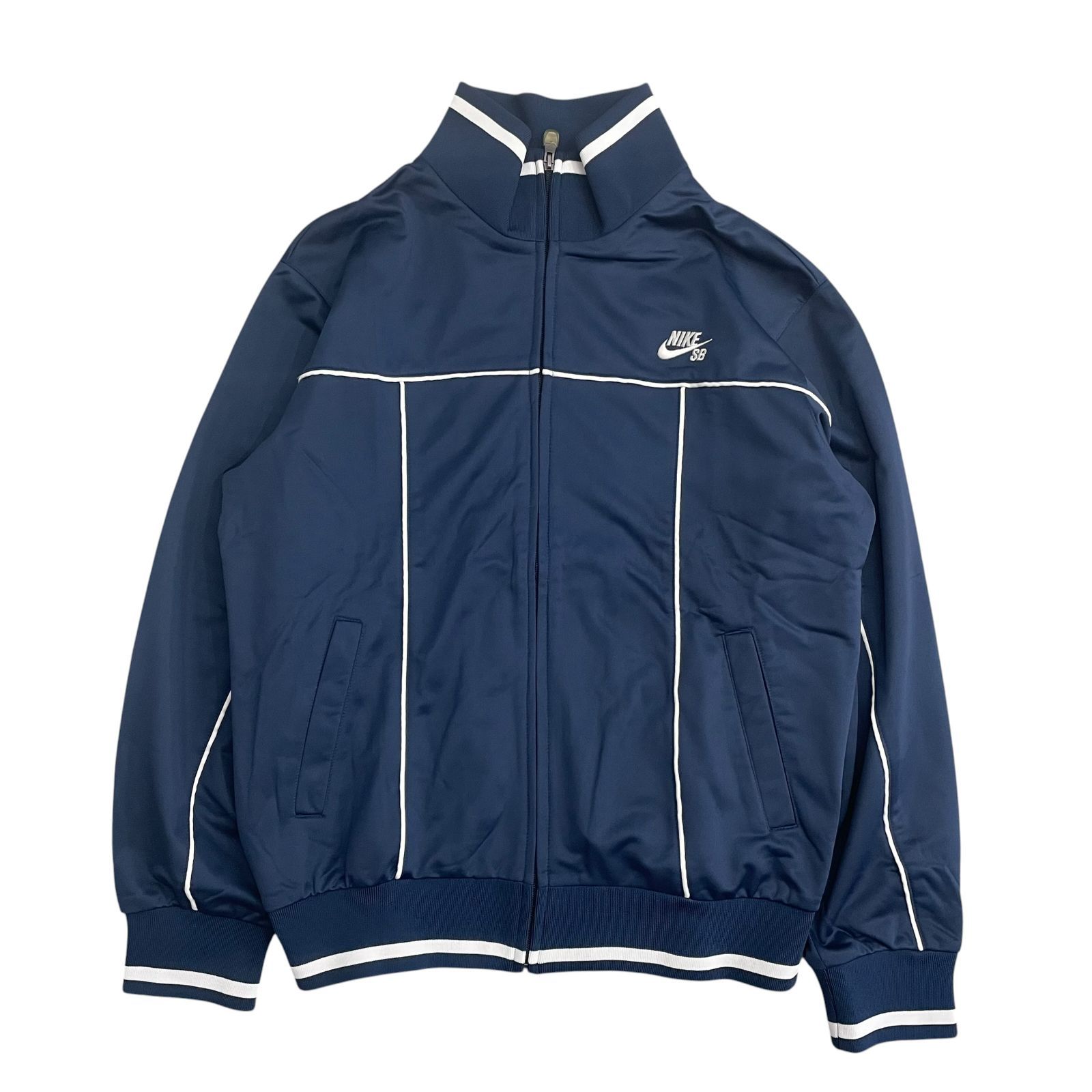 NIKE】 00s VINTAGE NIKE SB TRACK JACKET NAVY ナイキ エスビー 初期 
