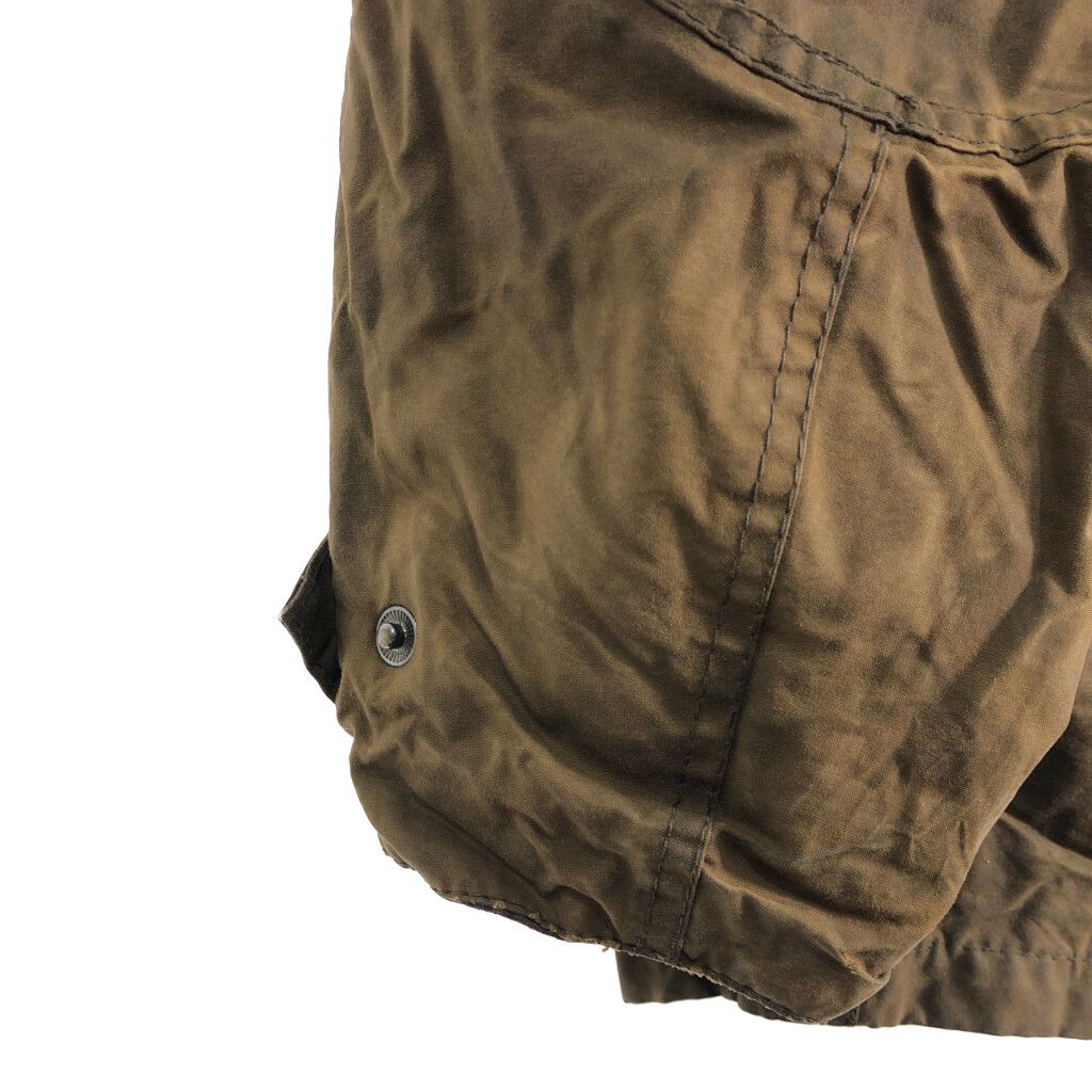 Barbour バブアー SAPPER オイルドジャケット カーキ (メンズ L) 中古