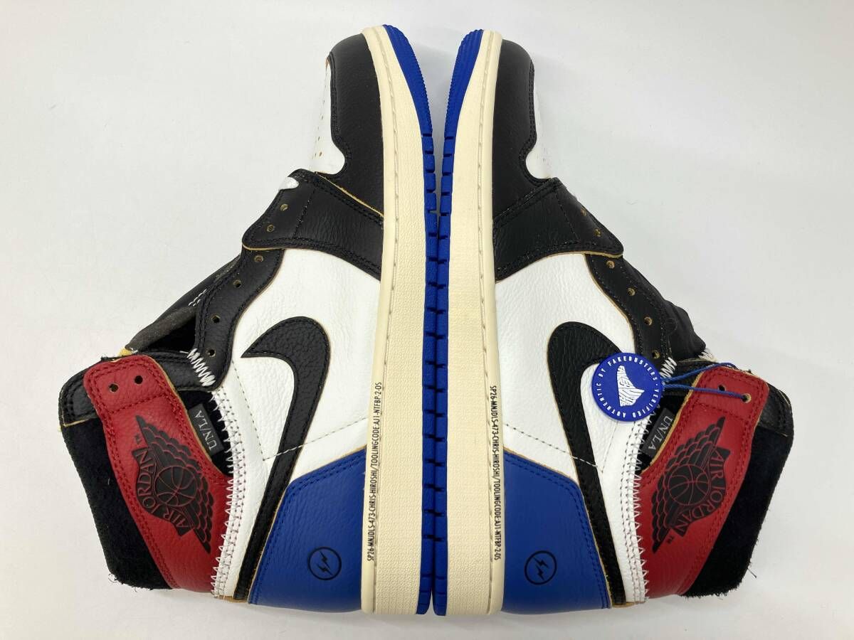 鑑定済】fragment design UNION Nike Air Jordan 1 Hi OG IO7847 002 