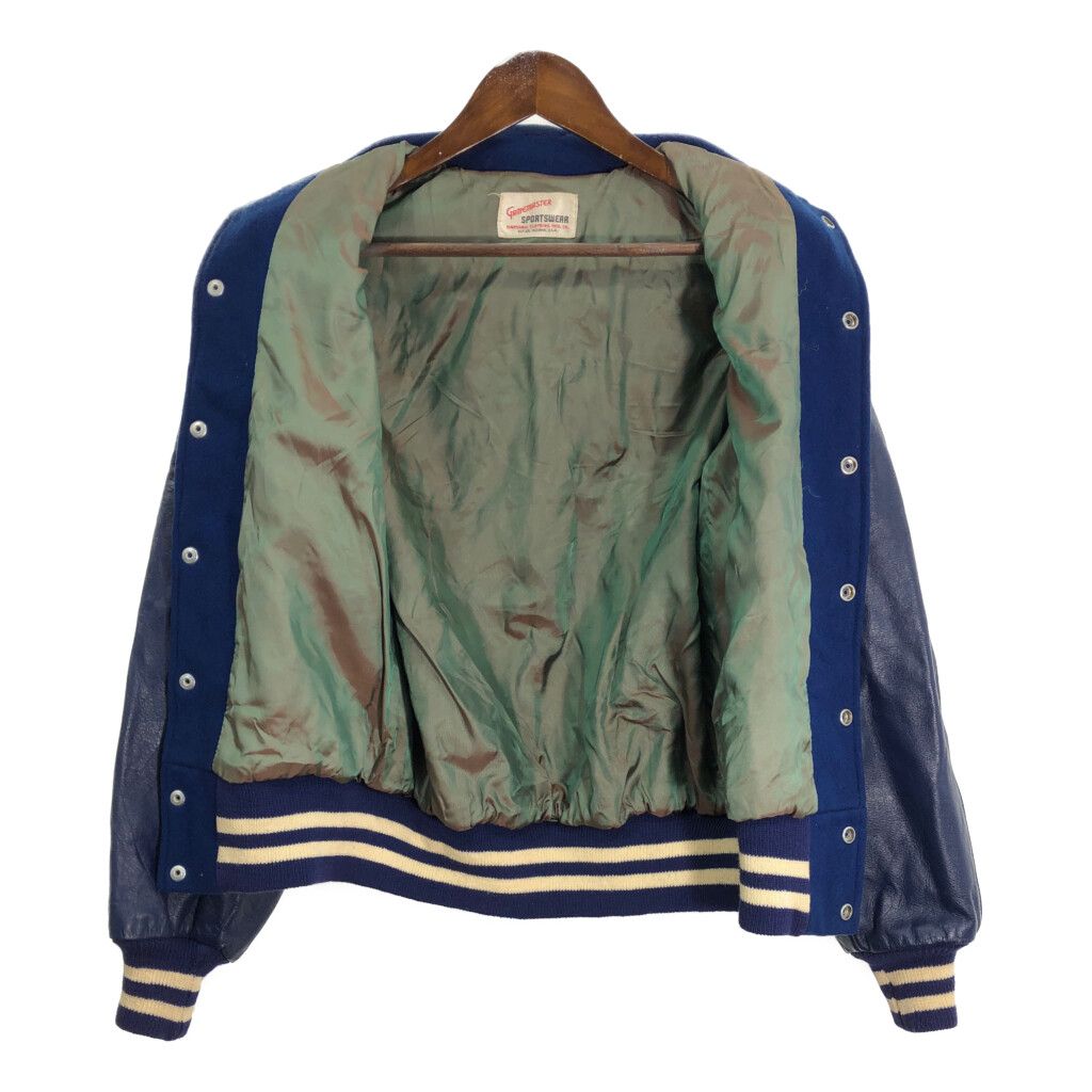 60年代 GAMEMASTER SPORTSWEAR ウール レザー スタジアムジャケット