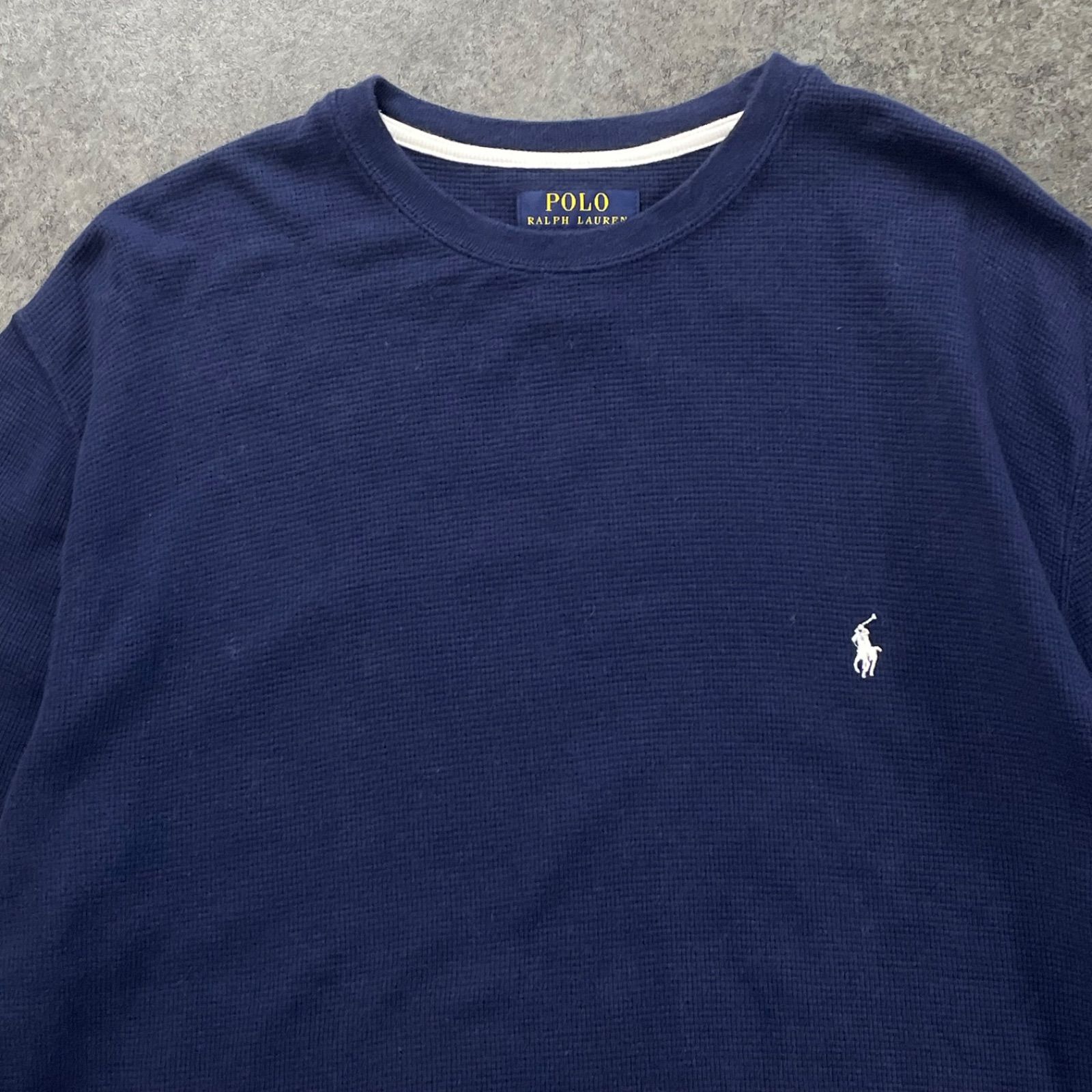 POLO RALPH LAUREN ポロラルフローレン 長袖 カットソー ワッフル 
