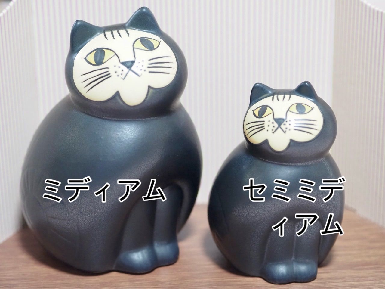 リサラーソン（LISA LARSON） キャットミア ミディアム ブラック 