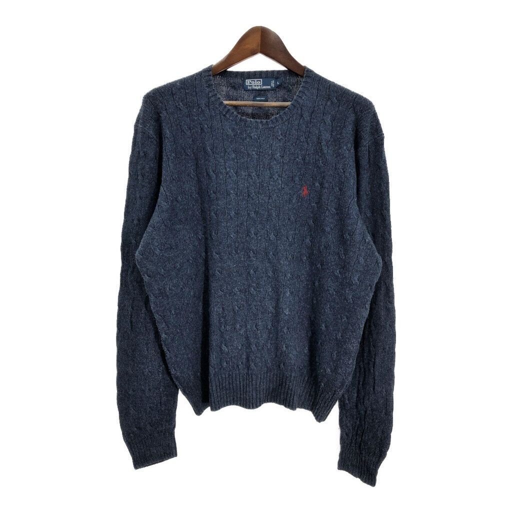 90年代 Polo by Ralph Lauren ポロ ラルフローレン ケーブルニット
