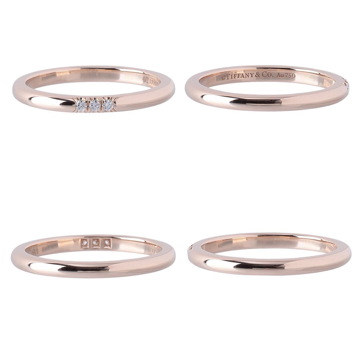 t*！様 K18 ダイヤリング 0.50ct フラワー ゴールド 指輪 ティファニー ティファニー リング フォーエバーウェディング 3PD