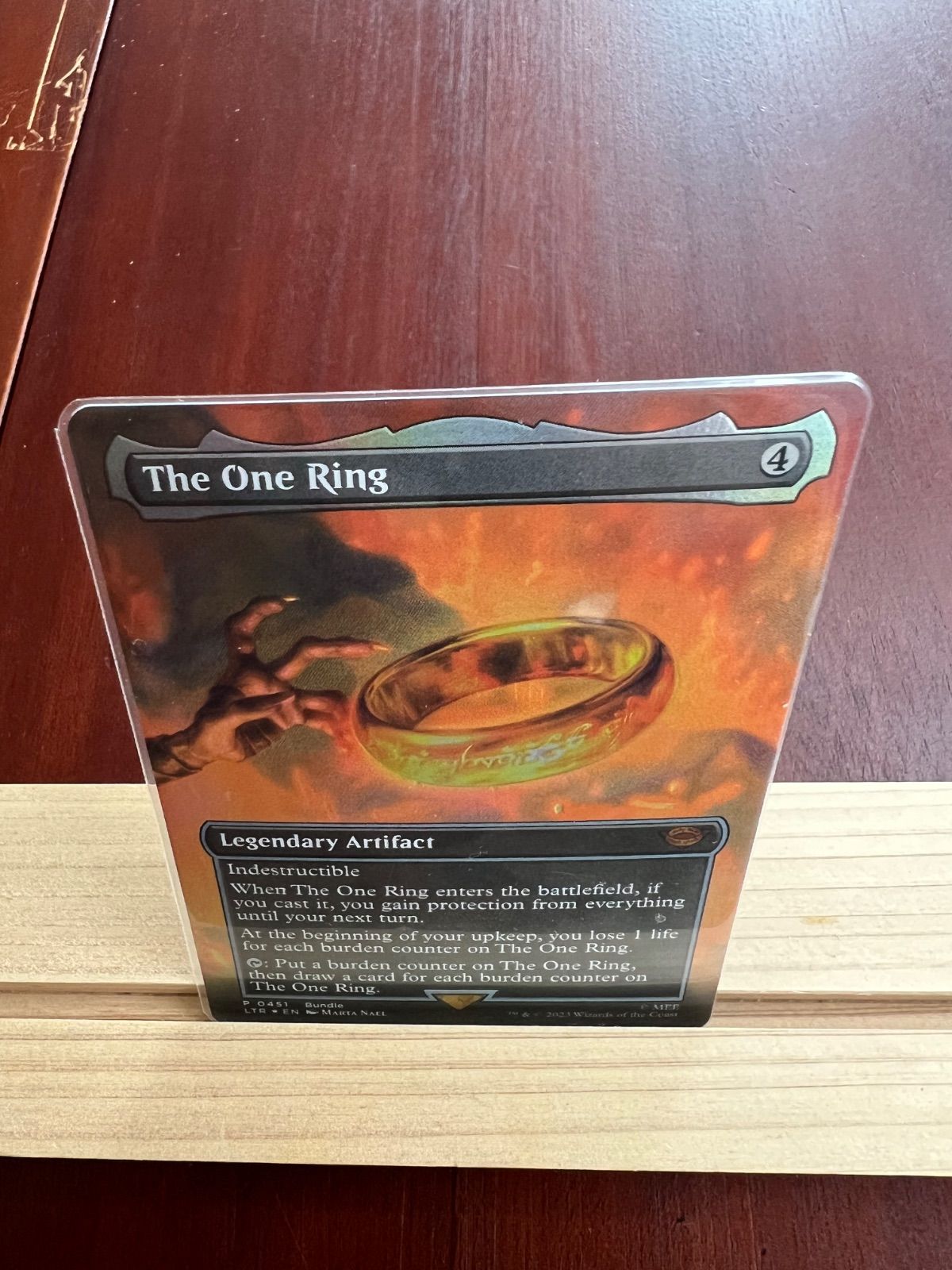 MTG The One Ring 一つの指輪 451 EN Bundleプロモ - メルカリ