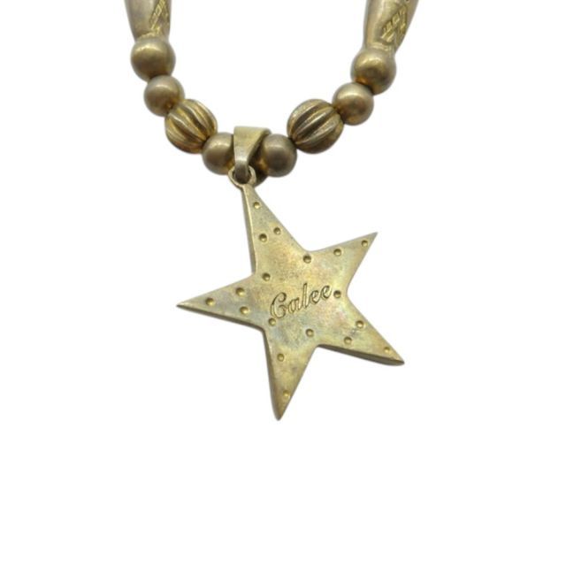 CALEE JEWELRY BEADS STAR NECKLACE 箱有 キャリー ジュエリー ビーズ 