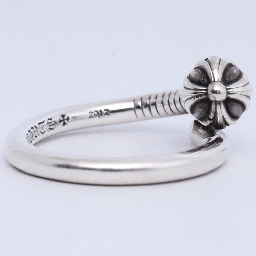 21号 CHROME HEARTS ネイルリング クロスボール シルバー - メルカリ