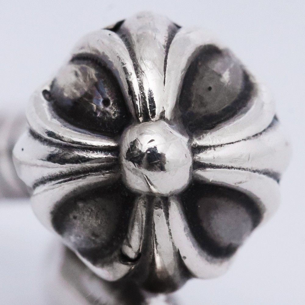 21号 CHROME HEARTS ネイルリング クロスボール シルバー - メルカリ