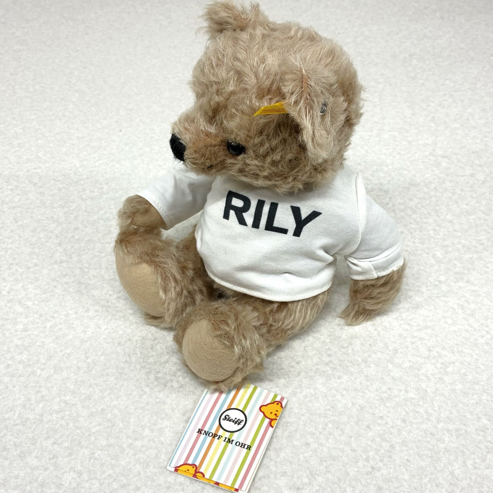 RILY 今市隆二 テディベア 極美品】シュタイフ×RILY コラボ テディベア 今市隆二 巾着・タグ完備
