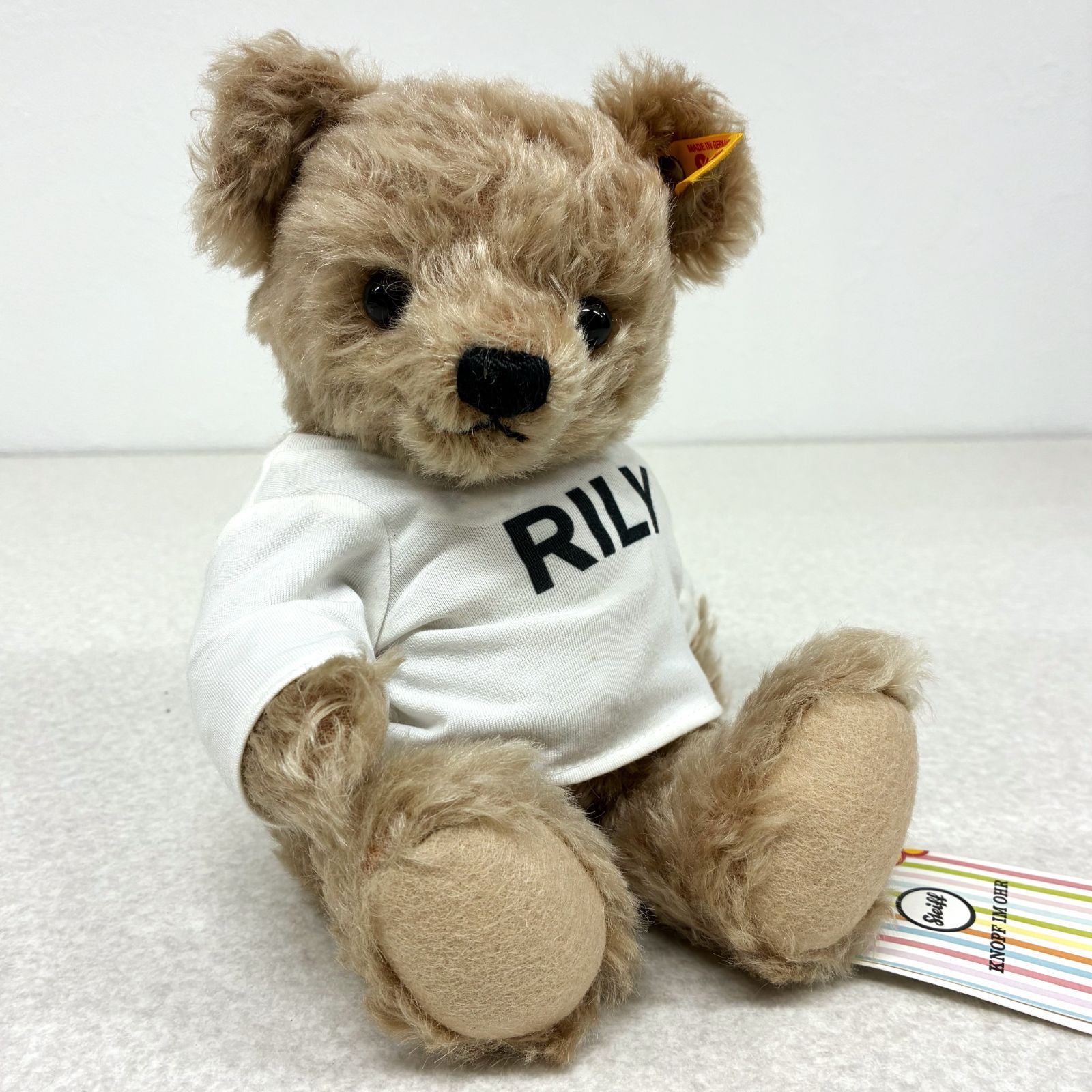 RILY 今市隆二 テディベア 極美品】シュタイフ×RILY コラボ テディベア 今市隆二 巾着・タグ完備