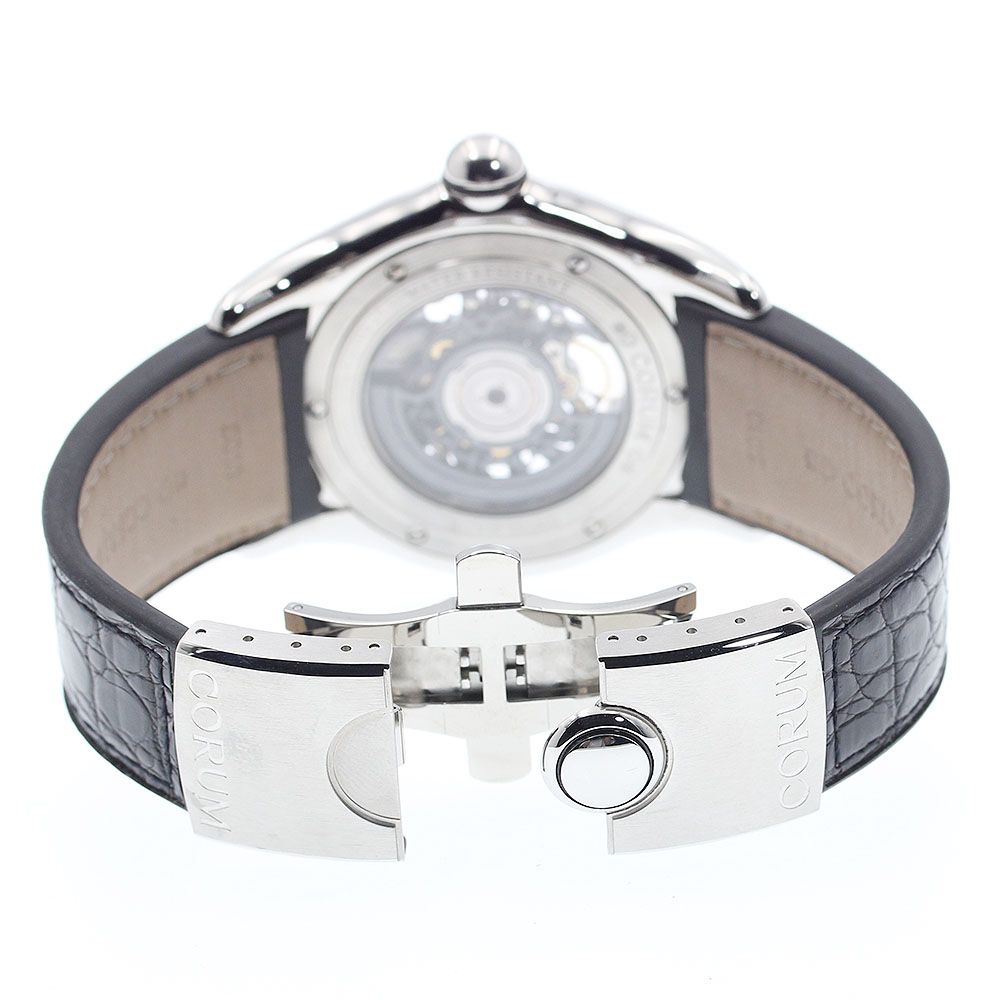 コルム CORUM 082.150.20 バブル スケルトン 自動巻き メンズ 良品