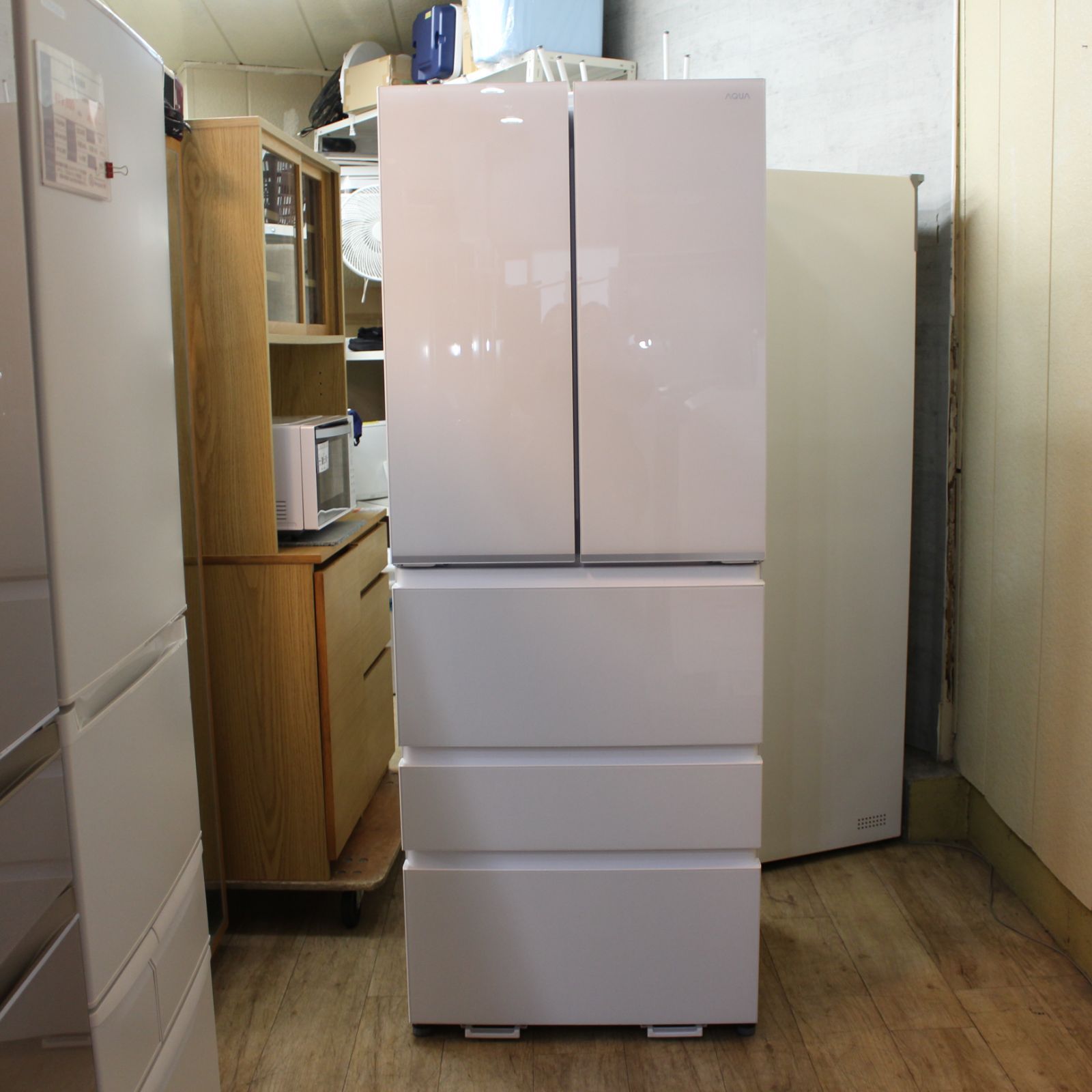 578)【川崎より出品/直取または配送可能ですが別途料金】アクア 冷蔵庫 