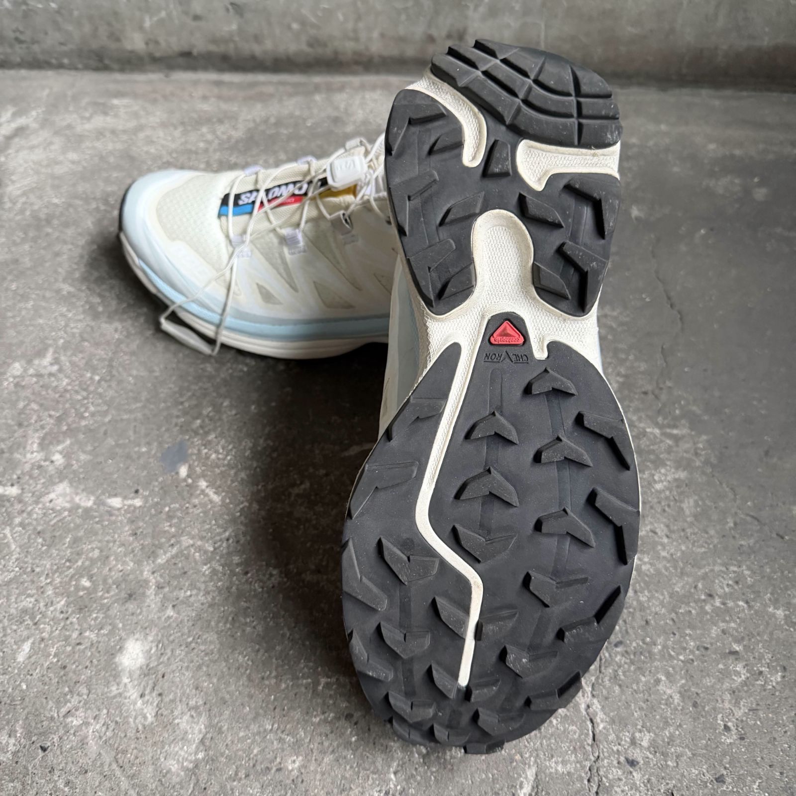 SALOMON XT-6 Vanilla Ice Ballad Blue アイボリー系 23.5cm サロモン 