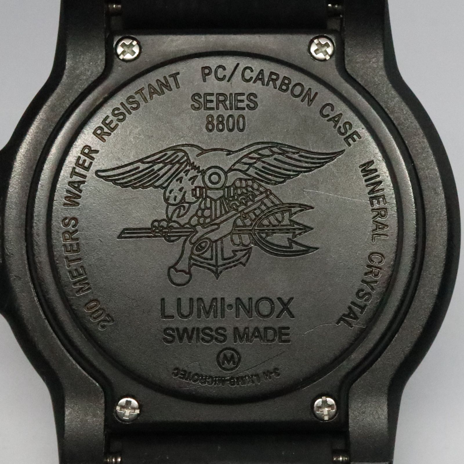 稼働品】LUMINOX ルミノックス 8882 ブラックオプス メンズ 腕時計 