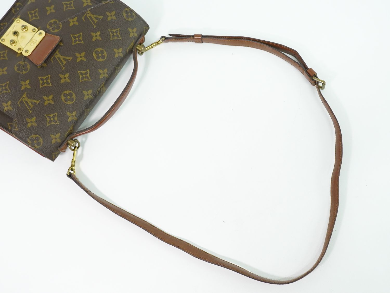 本物 ルイヴィトン LOUIS VUITTON LV モンソー 26 モノグラム 2WAY 