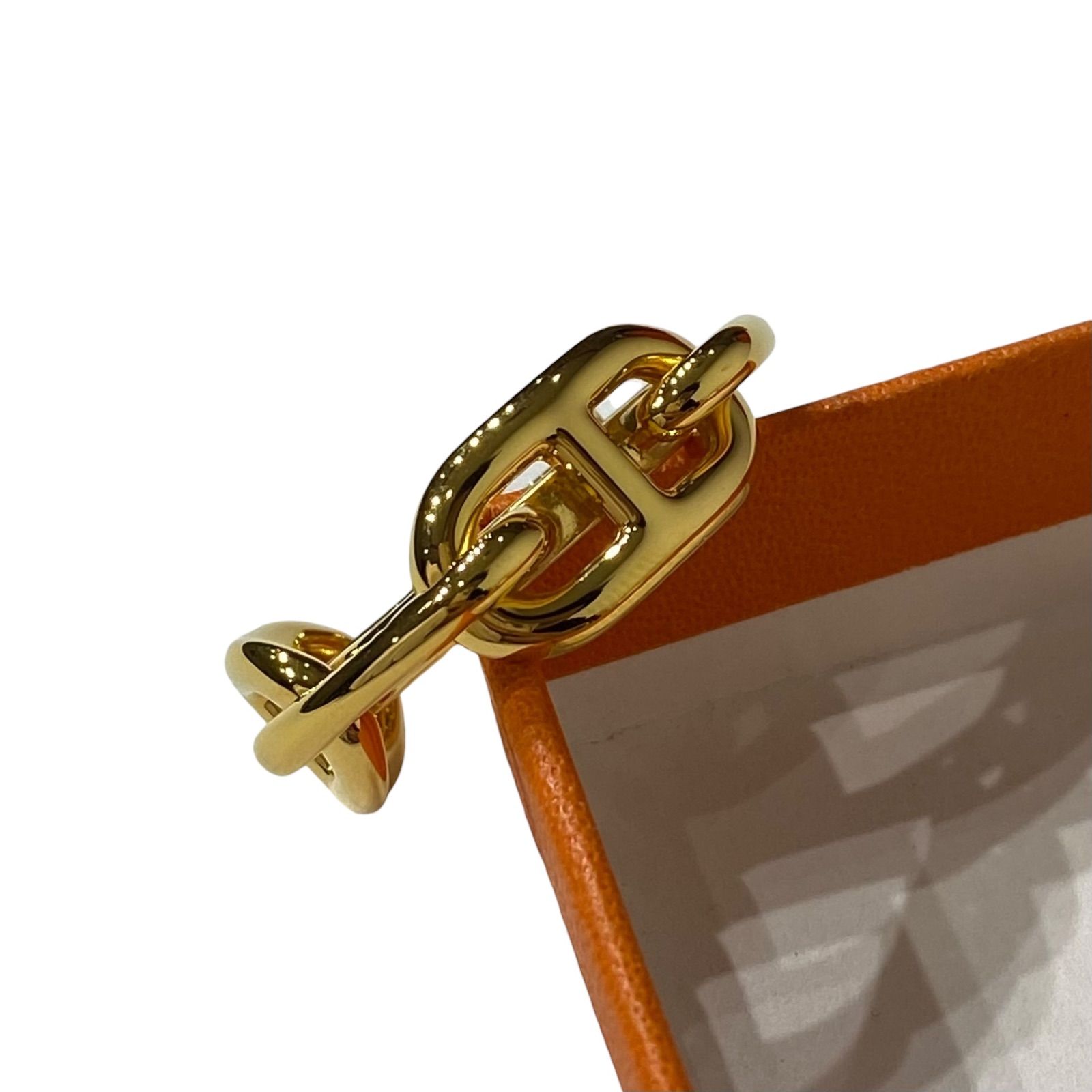 エルメス スカーフリング シェーヌダンクル ゴールド HERMES