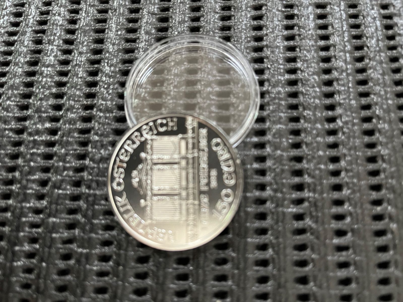 オーストリアウイーン銀貨1オンス2021【クリアケース付き】1枚【新品未