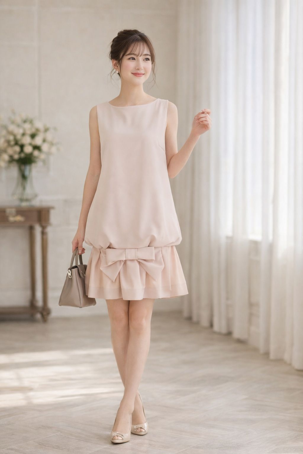 美品✨フォクシー デイジーリン ワンピース ドレス チャールストンスリーブ FOXEY（フォクシー） デイジーリンforフォクシー ワンピース Dress
