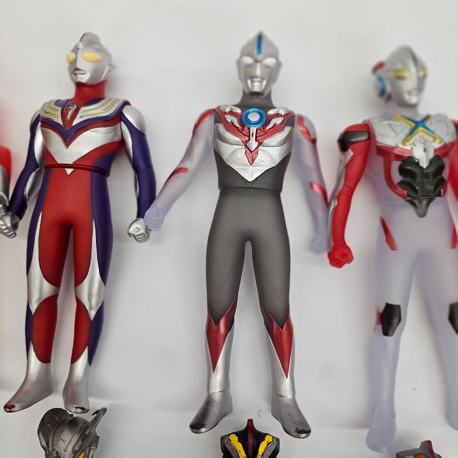 当時もの バンダイ ウルトラマン ソフビ 10体おまとめ ニュー