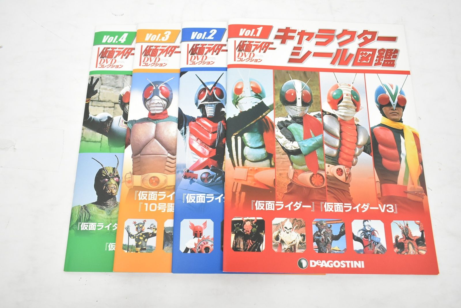 デアゴスティーニ 仮面ライダー DVDコレクション1-98巻 バインター付き 