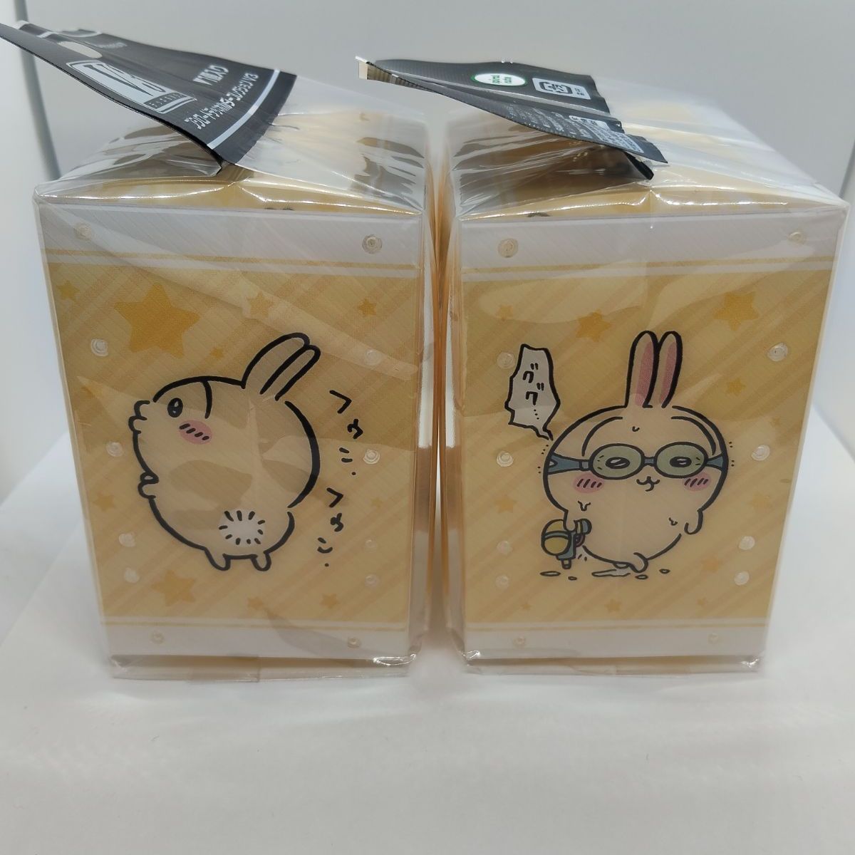 ハチワレ　ちいかわ　うさぎ　デッキシールド＆デッキケースセット（未開封） 可愛くて使いやすそう！「ちいかわ」よりスリーブやデッキホルダーなど