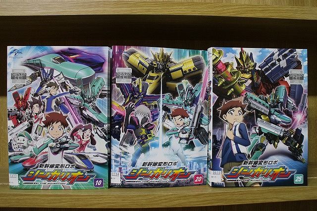 DVD 新幹線変形ロボ シンカリオン 全25巻 ※ケース無し発送 レンタル