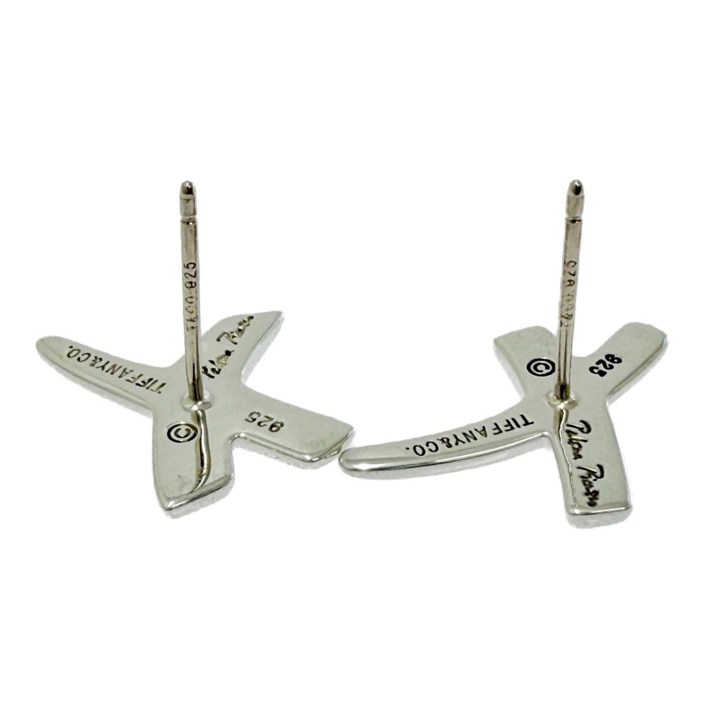 中古】【保存袋付き】 TIFFANY&Co. ティファニー シルバー キス クロス