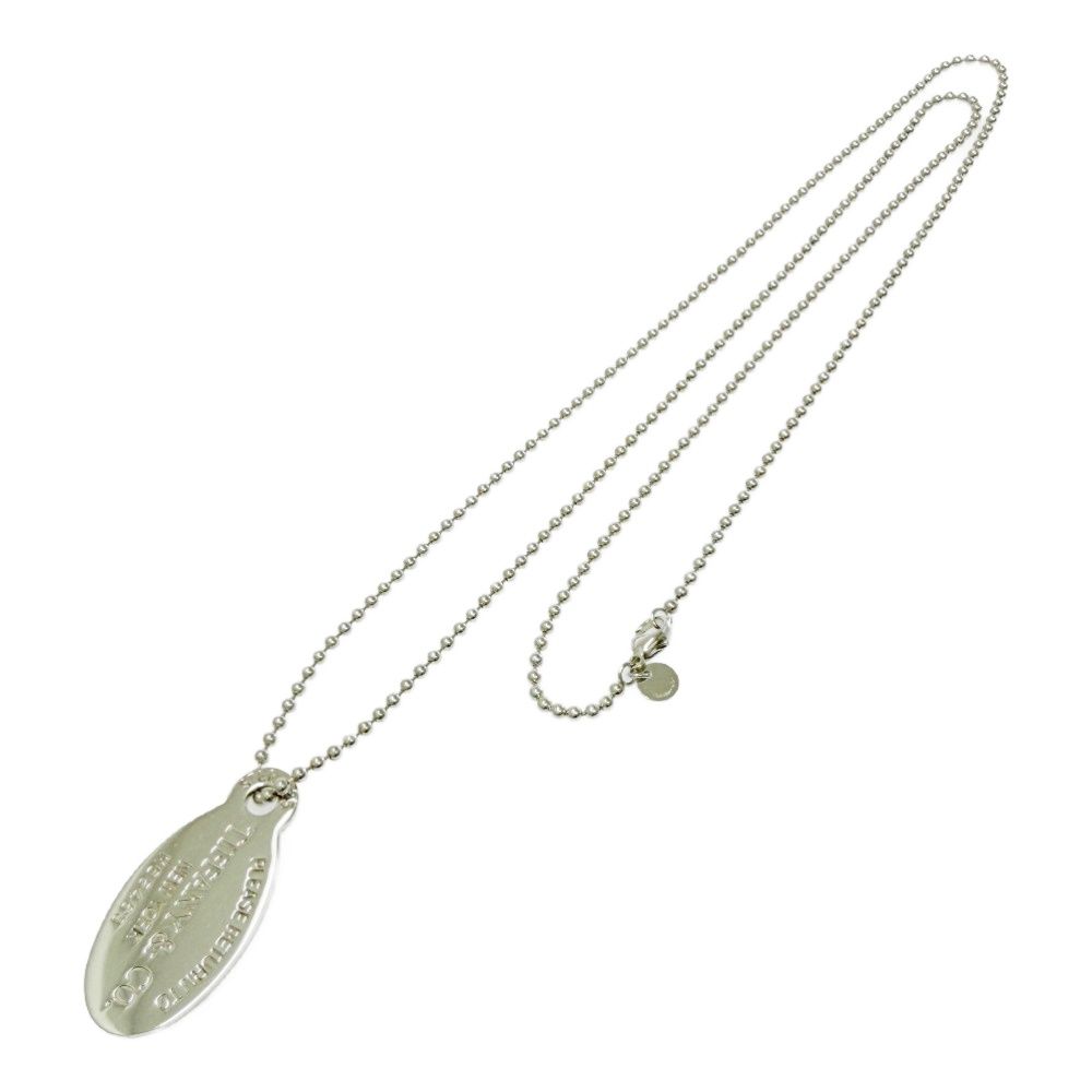 中古】TIFFANY&Co. ティファニー シルバー リターントゥ オーバルタグ