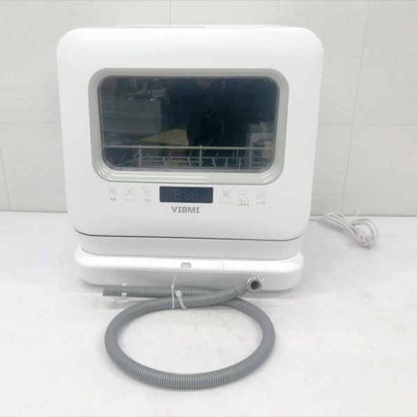 D4810◇食器洗い乾燥機 食洗機 工事不要 1〜3人用 VIBMI D4P 卓上型 