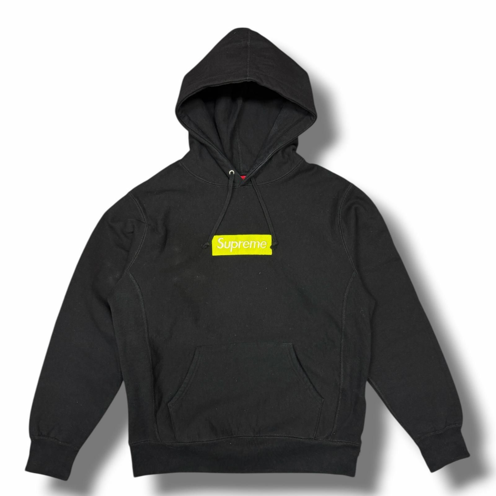 国内正規 Supreme 17AW Box Logo Hooded Sweatshirt ボックスロゴ 