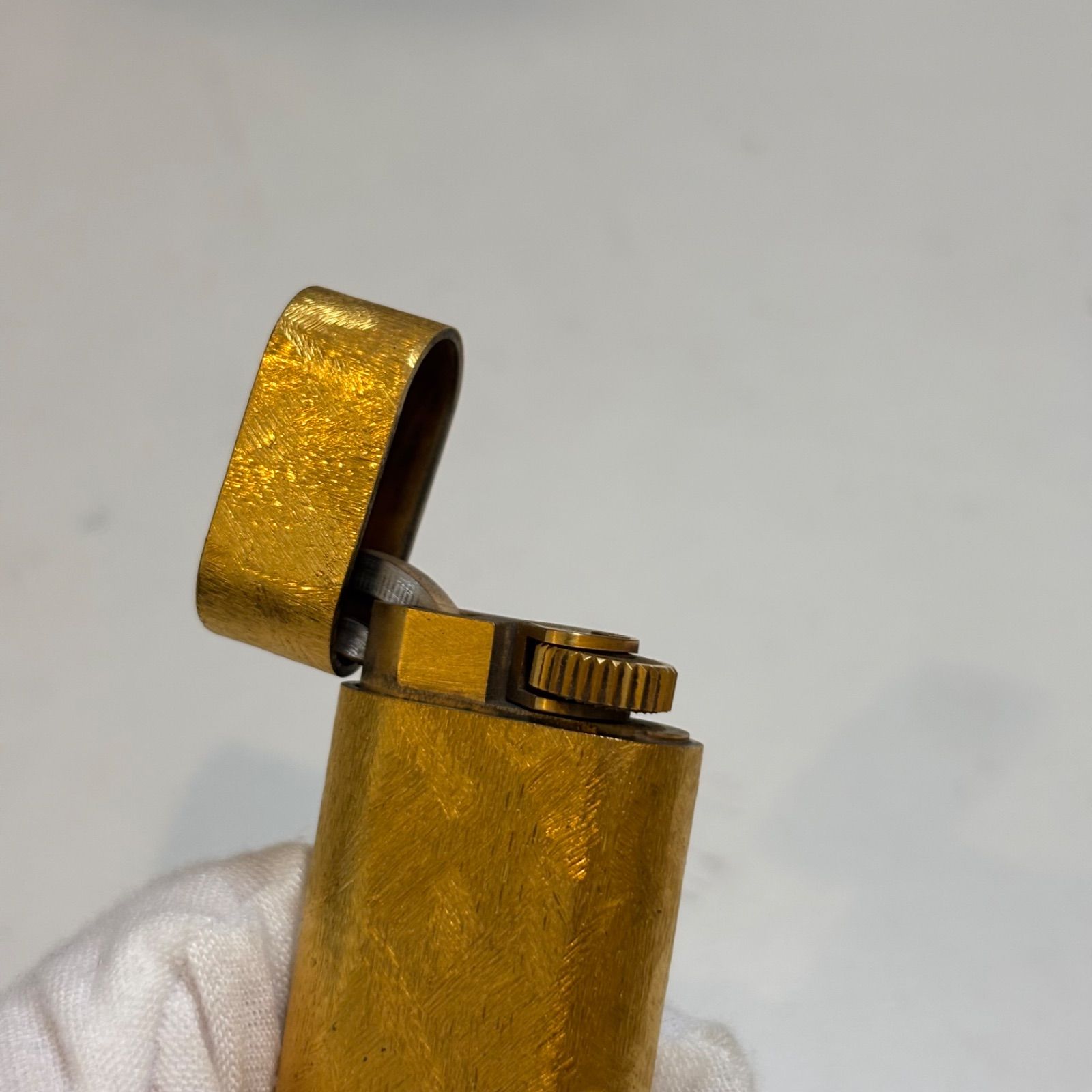 i)正規品 Cartier カルティエ ガスライター ゴールドカラー PARIS刻印 