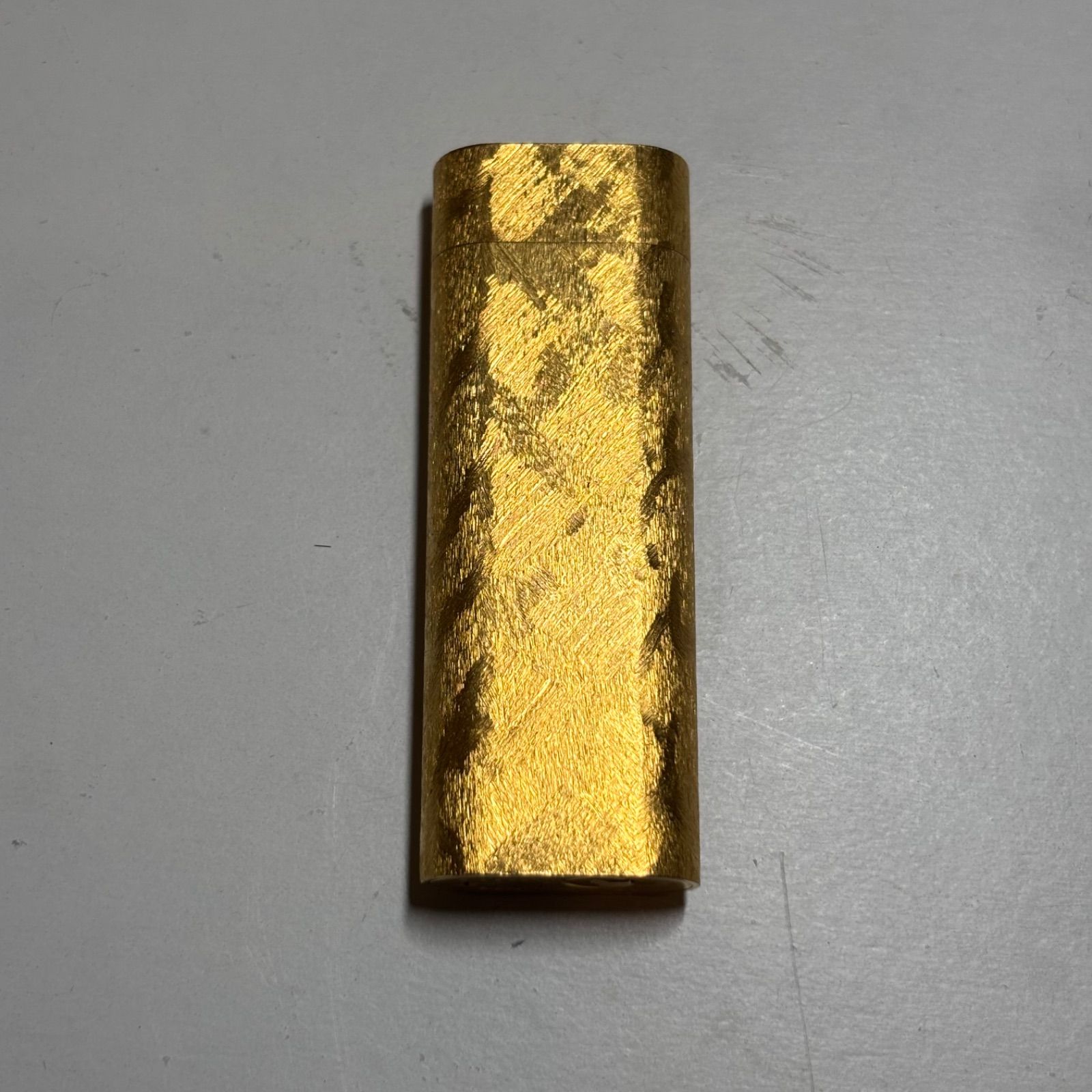 i)正規品 Cartier カルティエ ガスライター ゴールドカラー PARIS刻印 