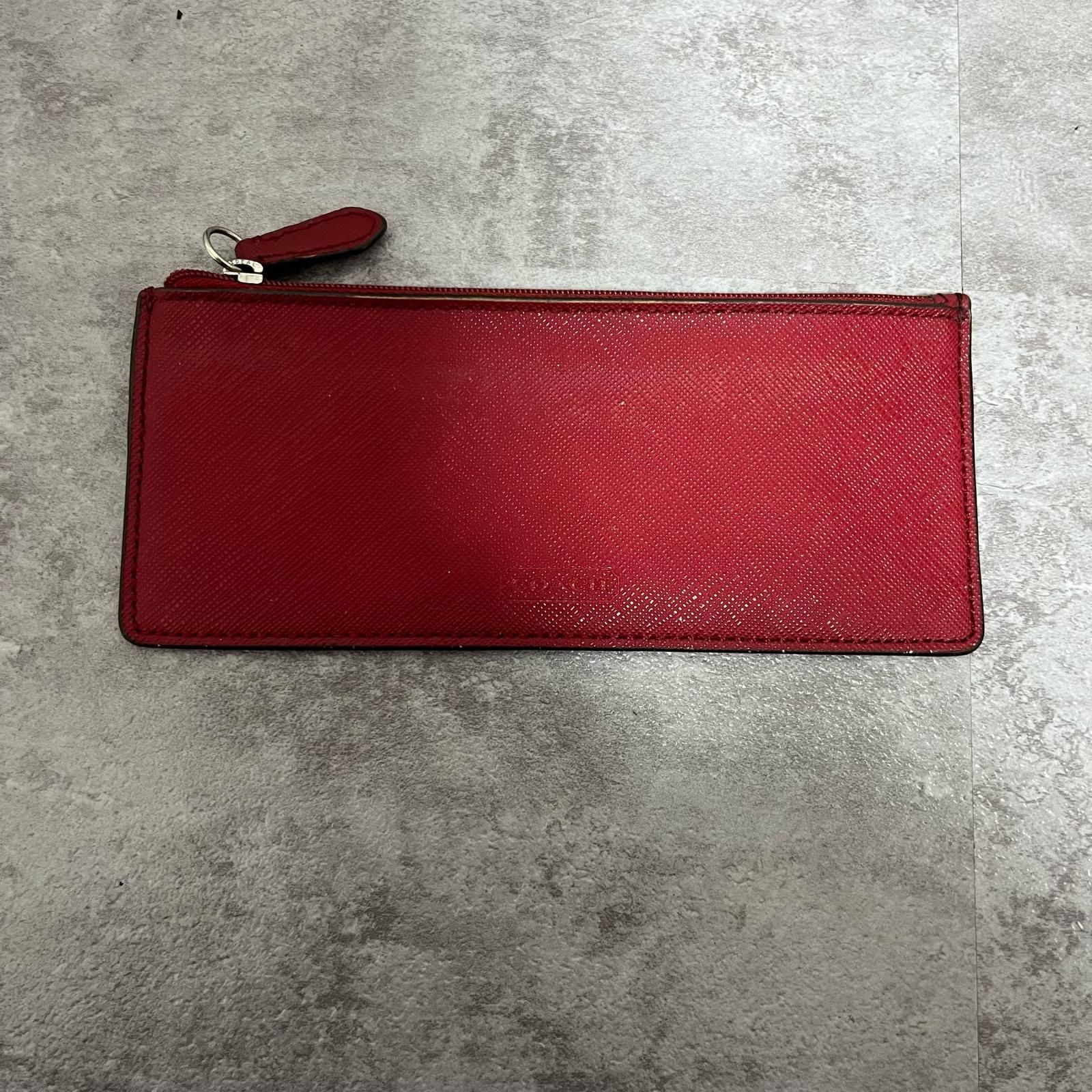 COACH】コーチ シグネチャー柄長財布 シグネチャーモチーフ PVC レザー 