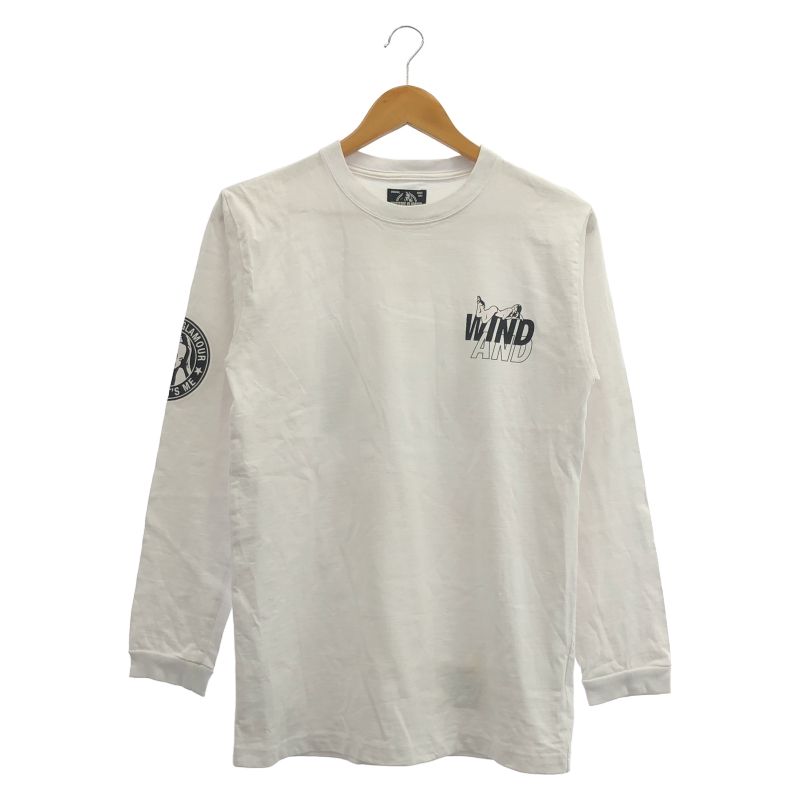 中古】WIND AND SEA×Hysteric Glamour 20SS クルーネック バック