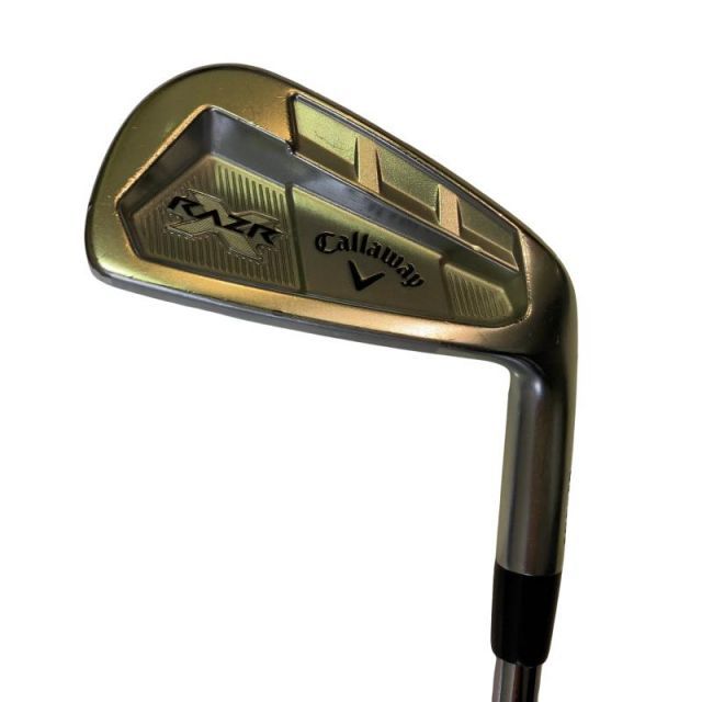 中古】 キャロウェイ RAZR X FORGED 6S USA アイアンセット IR RIFLE 