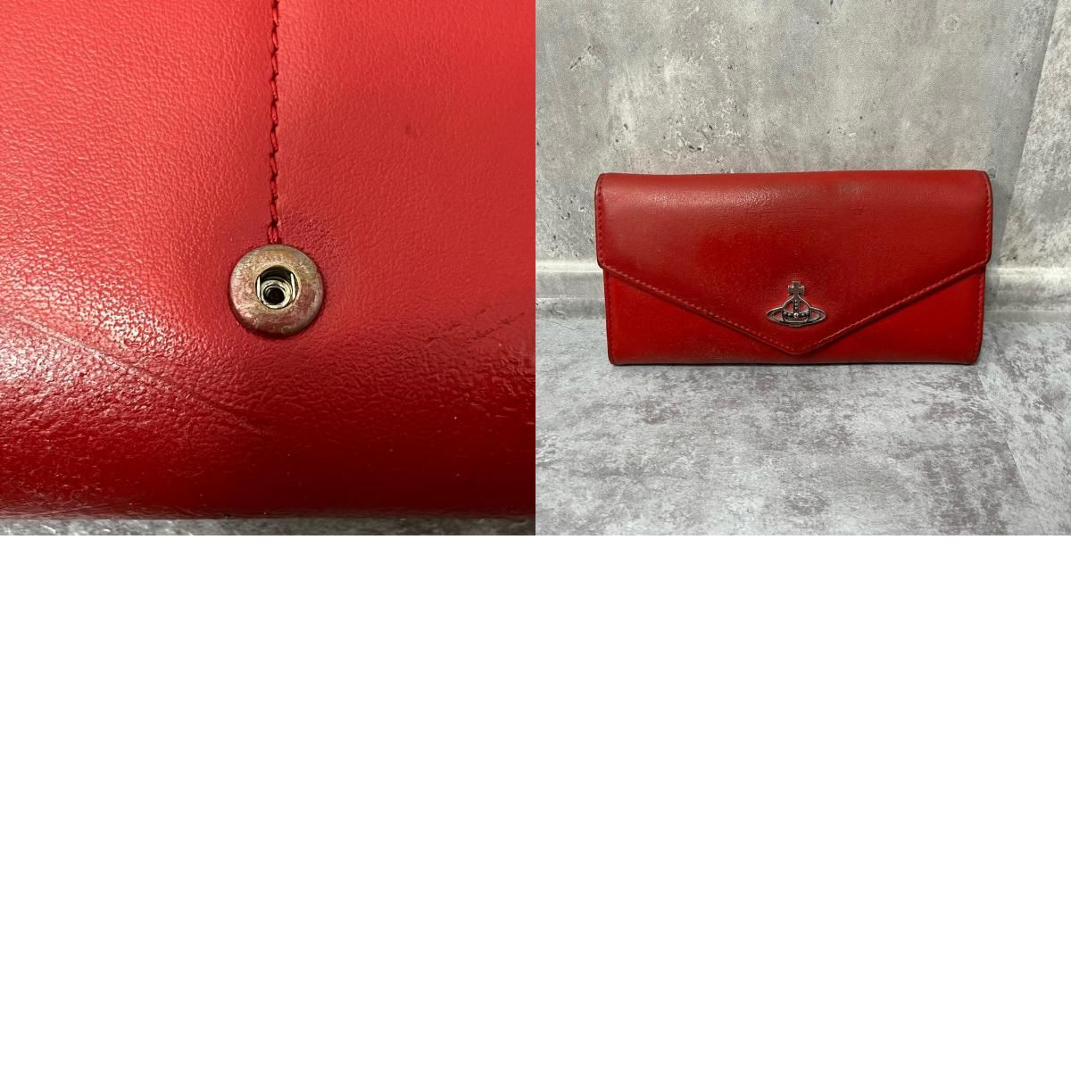 Vivienne Westwood】ヴィヴィアンウエストウッド 無地長財布 オーブ