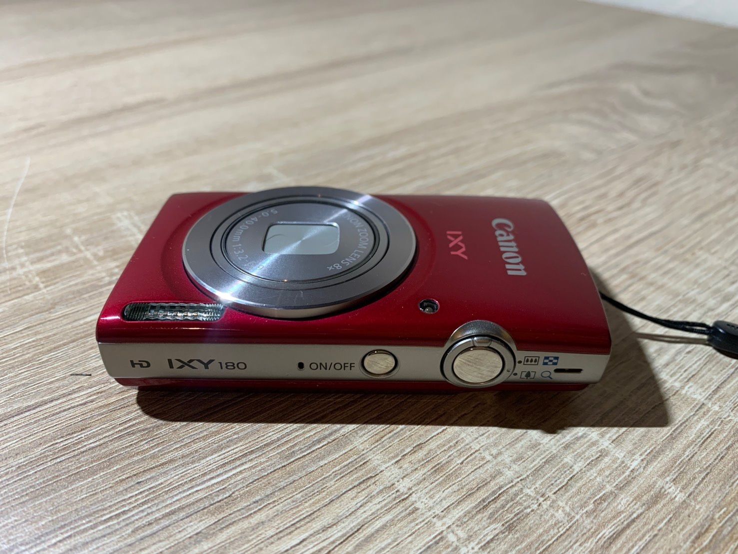 9380 Canon IXY 180 レッド デジカメ 動作確認済み - メルカリ