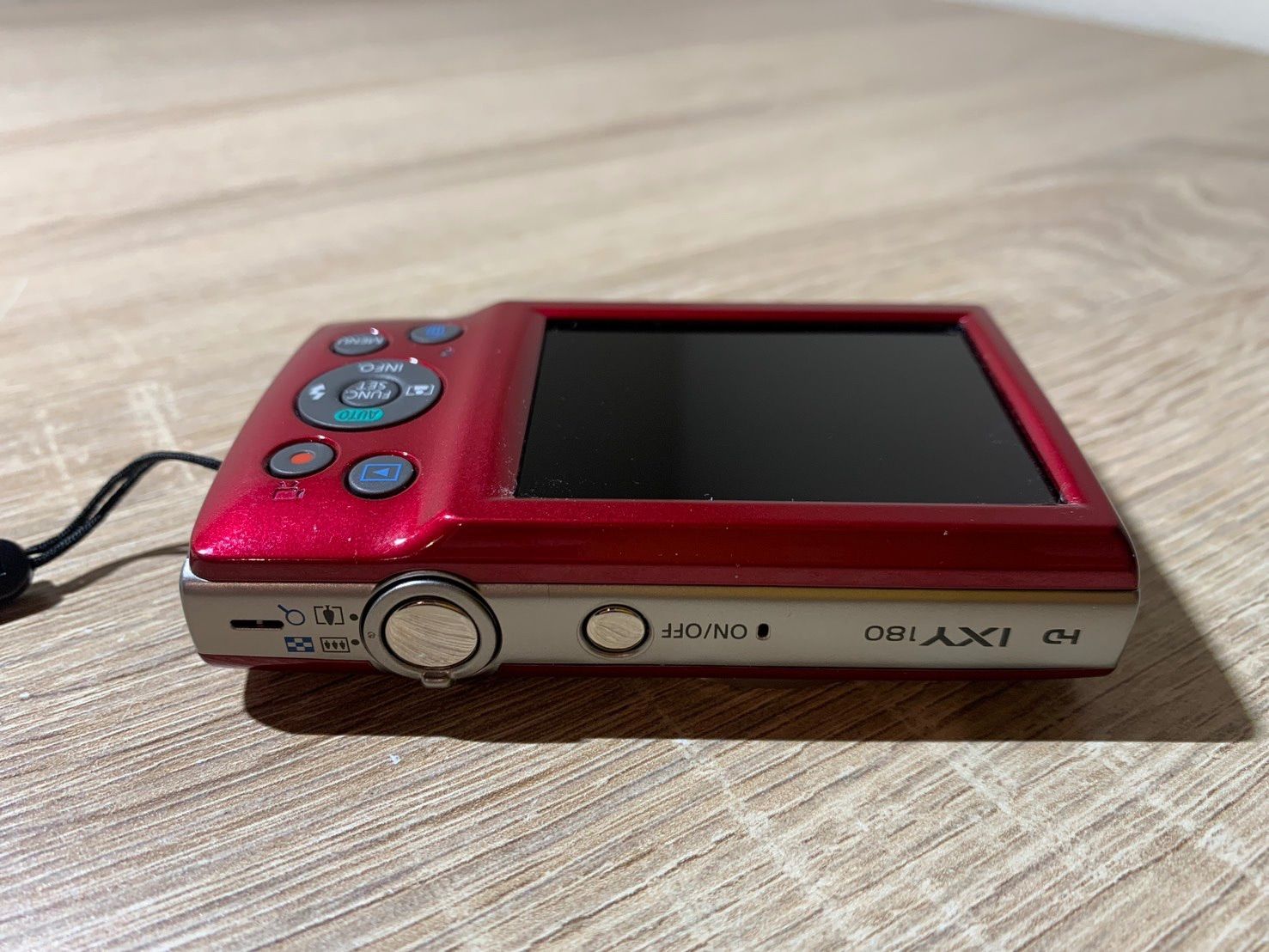 9380 Canon IXY 180 レッド デジカメ 動作確認済み - メルカリ