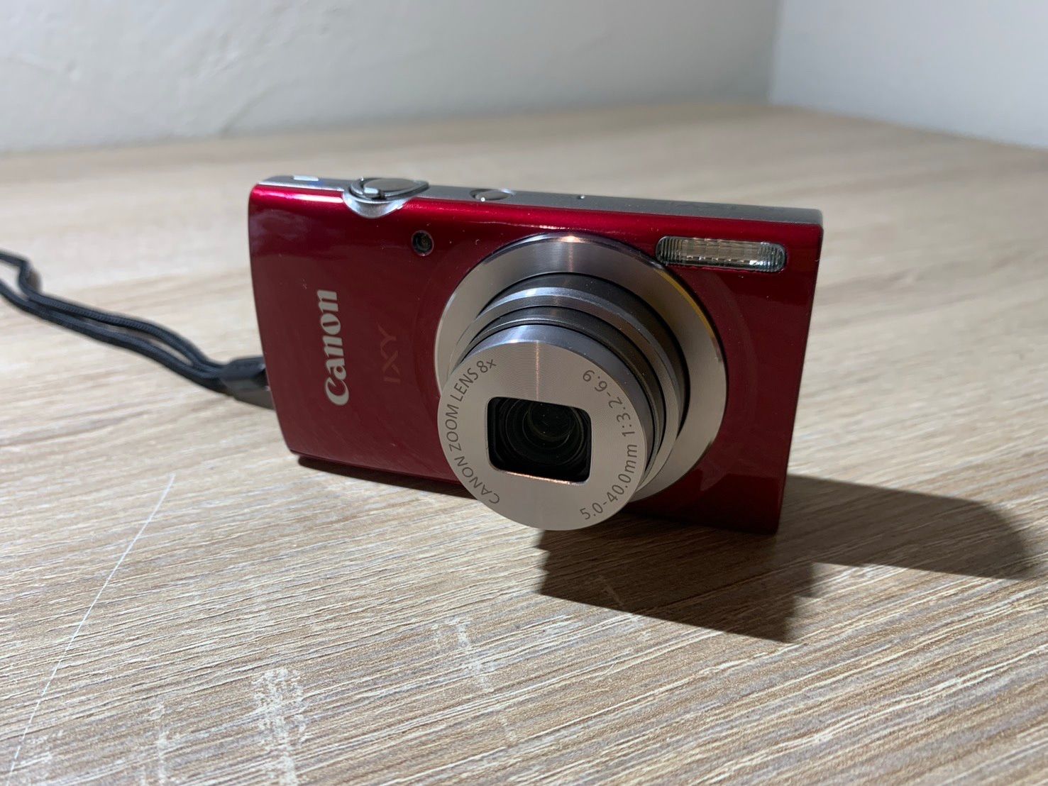 9380 Canon IXY 180 レッド デジカメ 動作確認済み - メルカリ