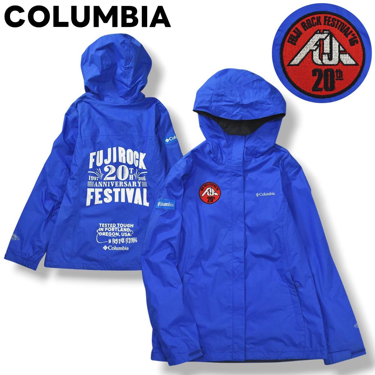 入手困難】 コロンビア COLUMBIA FUJI ROCK FESTIVAL 20th Anniversary
