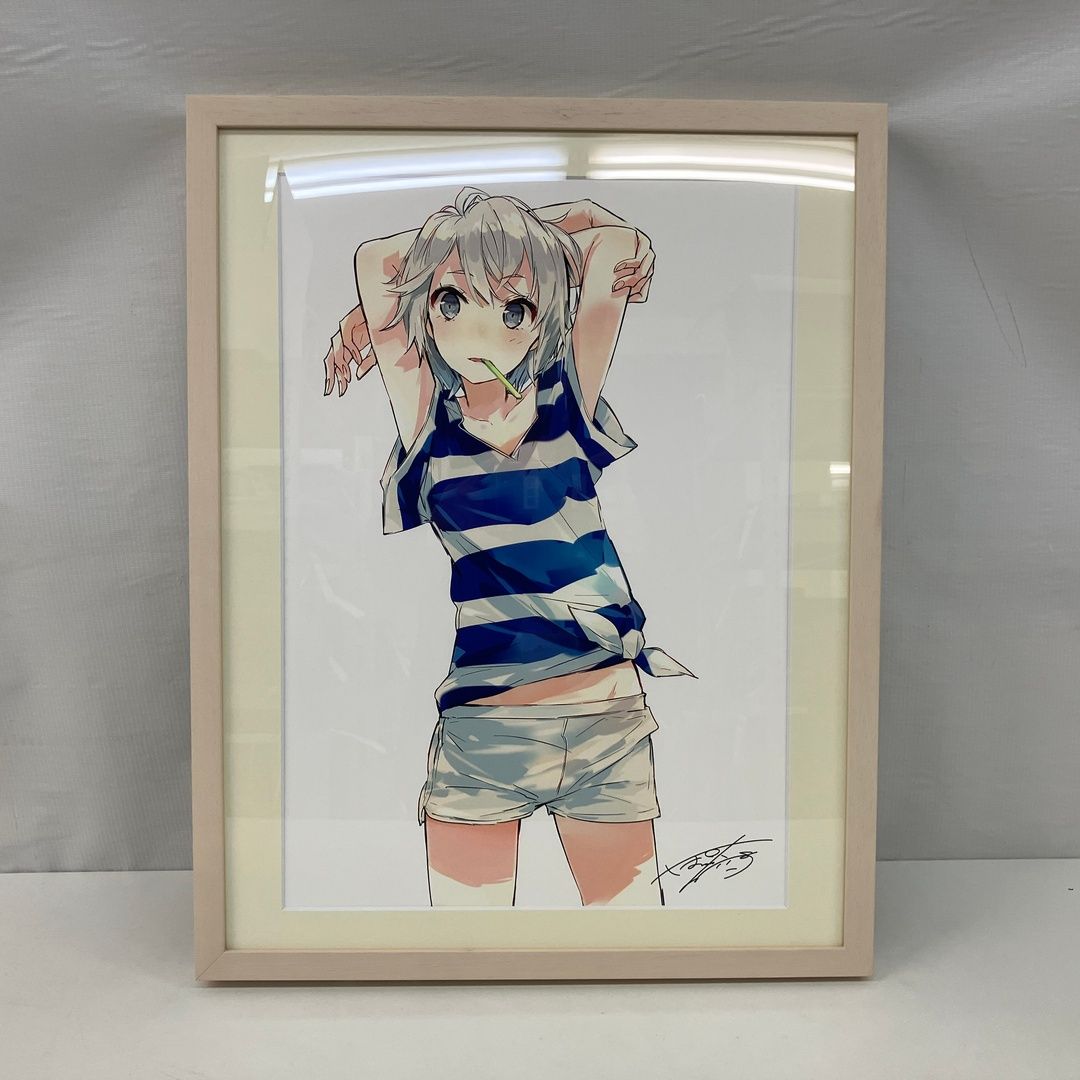 やはり俺の青春ラブコメはまちがっている。 ぽんかん8展 版上サイン