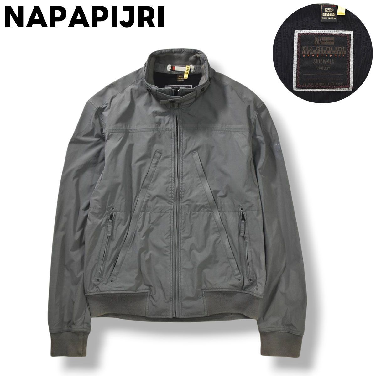 ナパピリ NAPAPIJRI スウィングトップ スタンドカラー ジャケット 