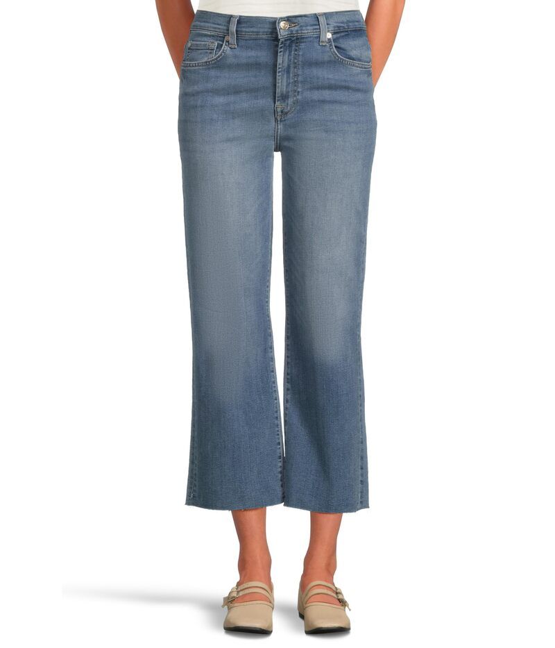 セブンフォーオールマンカインド レディース ボトムス デニムパンツ クロップド 7 For All Mankind Cropped Alexa Alexa Newton