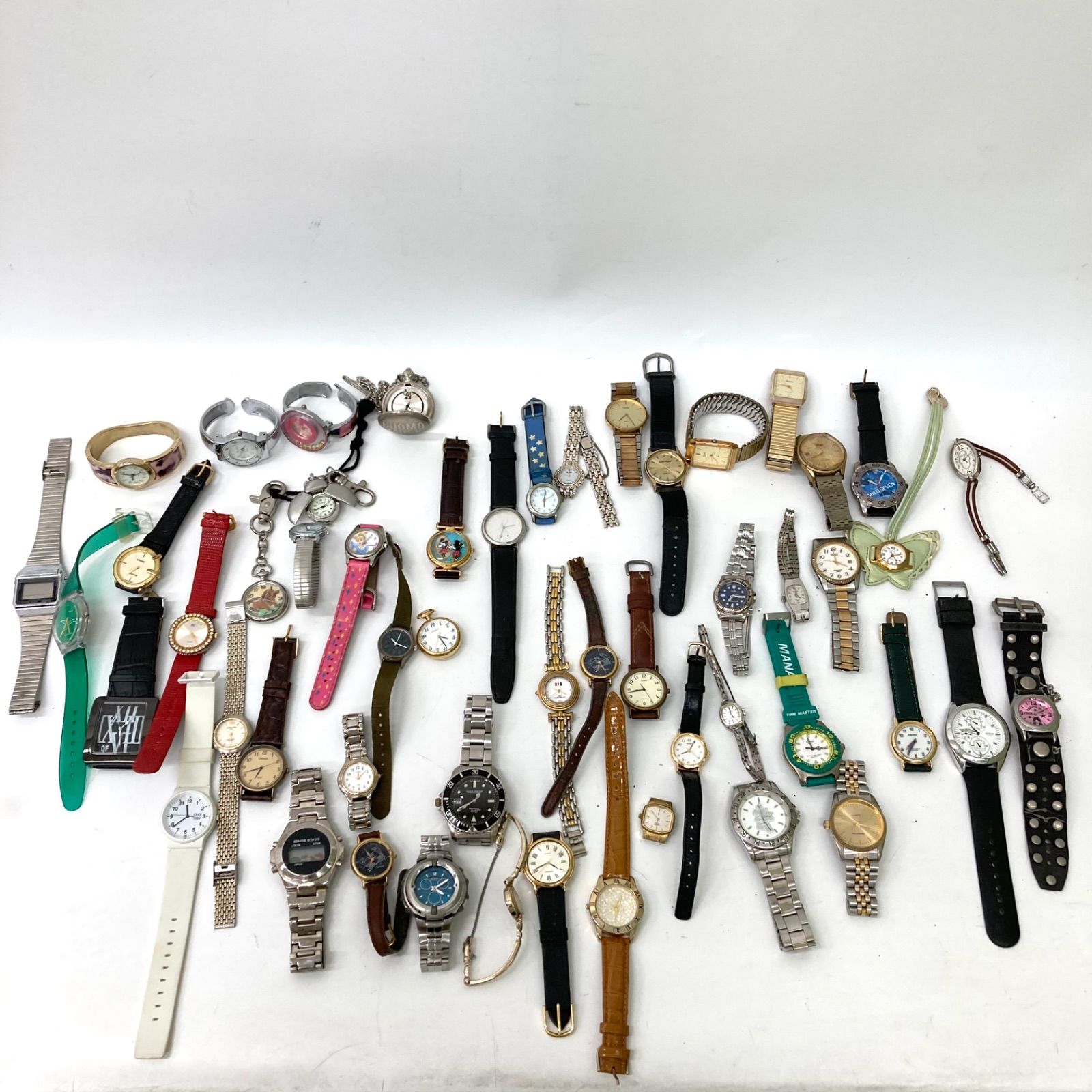 腕時計まとめ売り】SEIKO CITIZEN 懐中時計 GUESS セイコー シチズン 