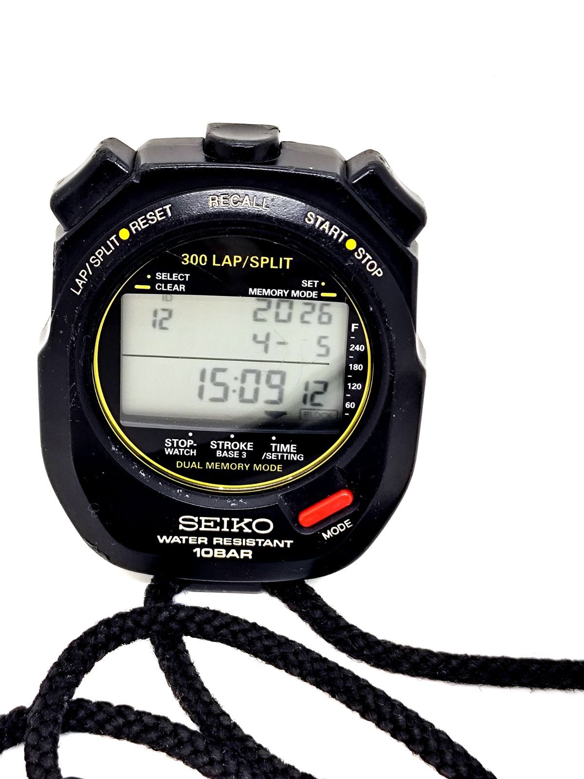 SEIKO セイコー ストップウォッチ スイミングマスター S141-0AA0
